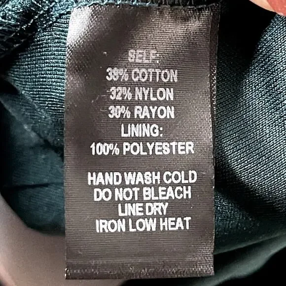 NWT Lulus Favorite Flair Forest Green Lace Flounce Sleeve Mini Dress Size Large - Picture 8 of 8